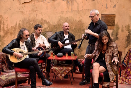 EN ESCENA EN PALACIO:  Stefano Saletti &amp; Banda Ikona: «Mediterraneo Ostinato: il canto del Sabir». En escena en instituto cultural italiano de MADRID